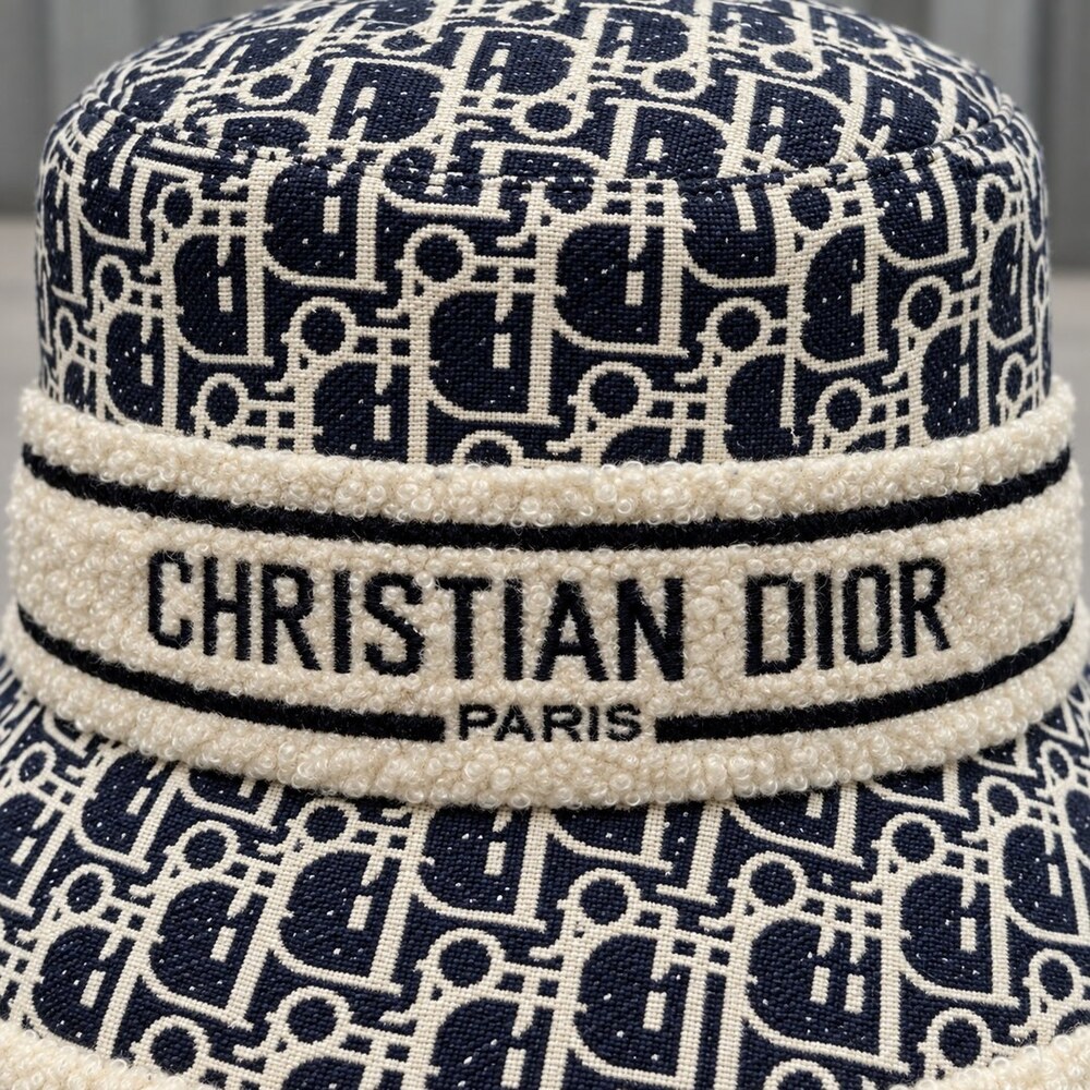 Dior Jacquard Logo Band Bucket Hat - Picture 5 of 6